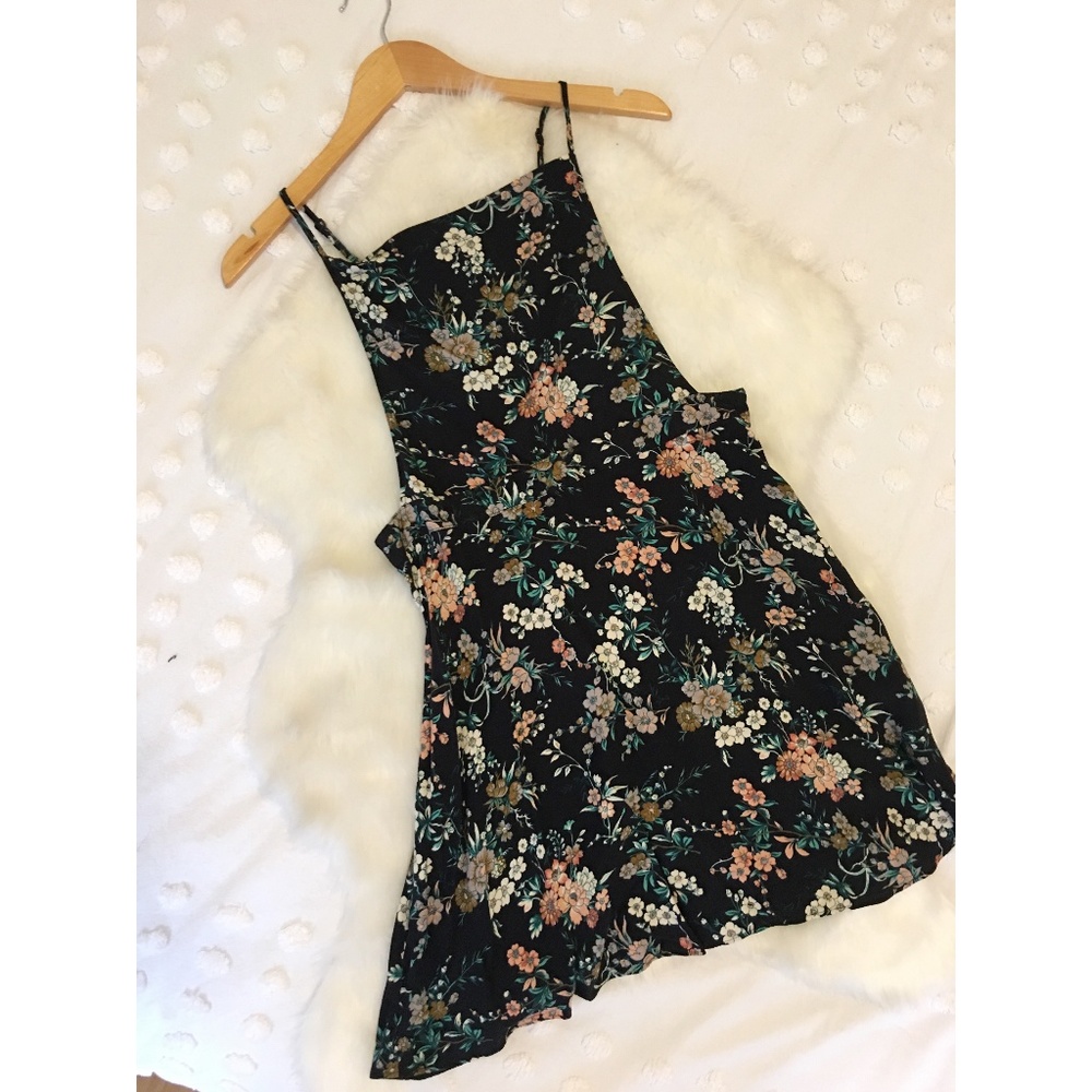 Floral Overall Dress